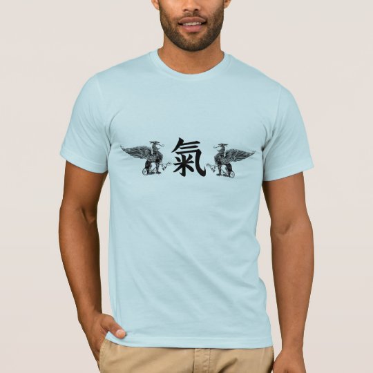 Spirit,Mind,Force Kanji w/ Griffin T-Shirt