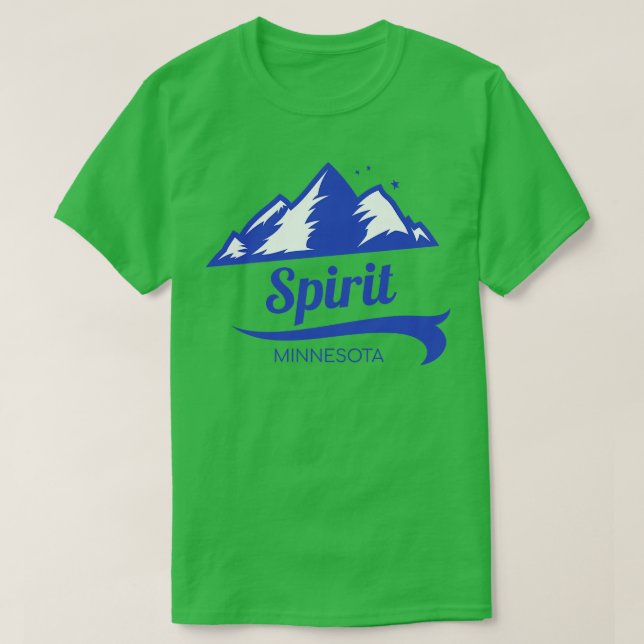 Spirit Mountain ski Minnesota T-Shirt (Design Front)