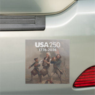 Spirit of 76 - America's 250th Birthday Car Magnet