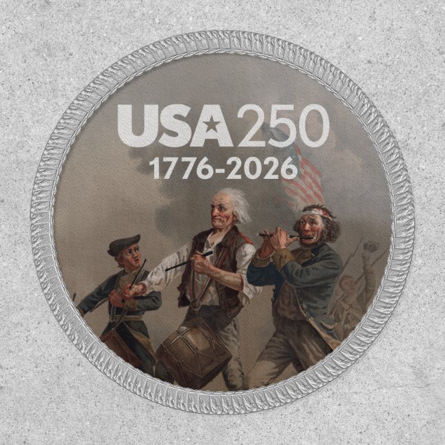Spirit of 76 - America's 250th Birthday Patch (Front)