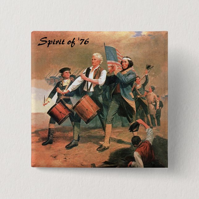 Spirit of '76 button (Front)