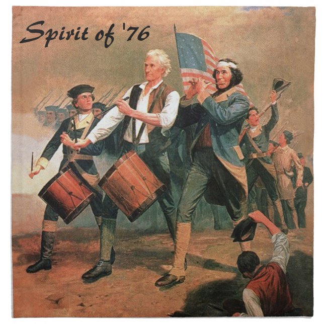 Spirit of '76 napkin (Front)