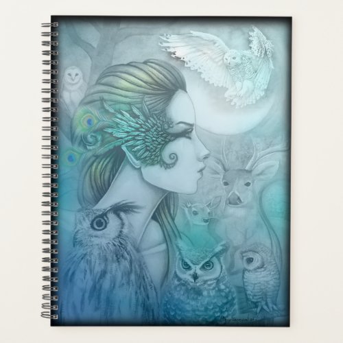 Spirit of Artemis Goddess Diana Fantasy Art Planner