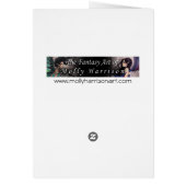 Spirit of Artemis Greek Goddess Fantasy Art (Back)