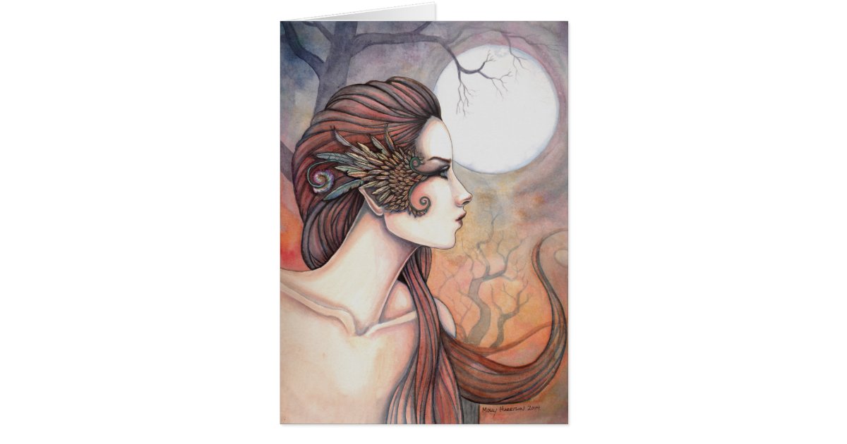 Spirit of Artemis Greek Goddess Fantasy Art | Zazzle