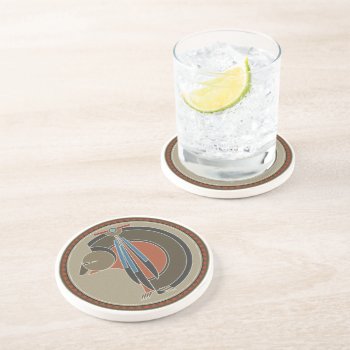 Spirit Of Bear Drink Coaster by ArtDivination at Zazzle