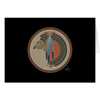 Spirit Of Bear Greeting Card by ArtDivination at Zazzle
