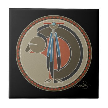 Spirit Of Bear Tile by ArtDivination at Zazzle