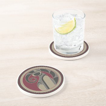 Spirit Of Cat Coaster by ArtDivination at Zazzle