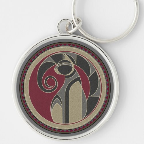 Spirit Of Cat Keychain