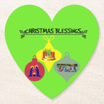 Spirit of Christmas Trio of Religious Ornaments