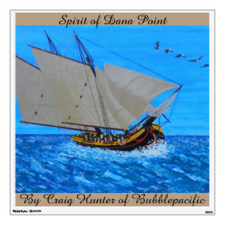 Spirit of Dana point Wall Decal