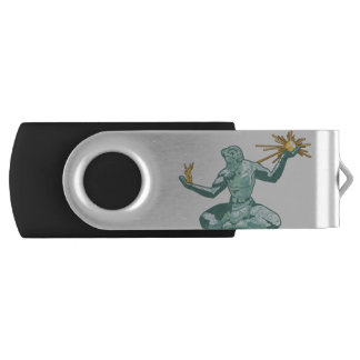 Spirit of Detroit Flash Drive