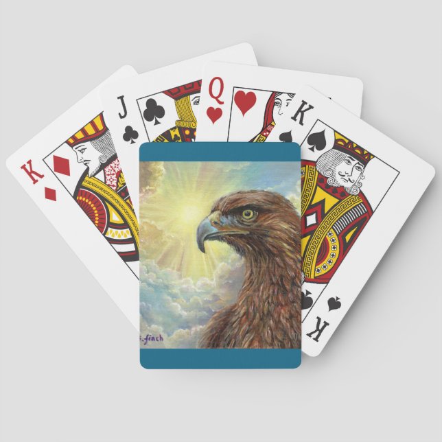 Spirit of Eagle Poker Cards (Back)