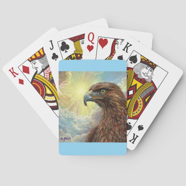 Spirit of Eagle Poker Cards (Back)