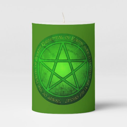 Spirit of Earth Pillar Candle