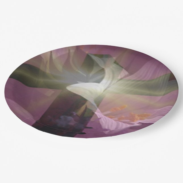 Spirit of Easter Paper Plates (Angled)