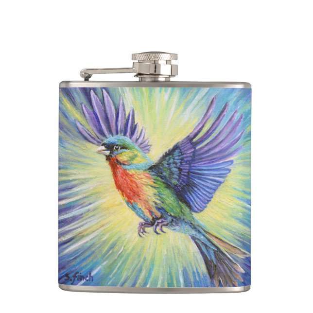 Spirit of Finch Flask (Front)