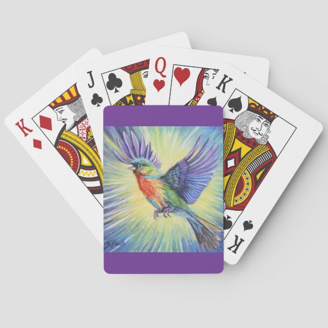Spirit of Finch Poker Cards (Back)