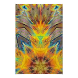 Spirit of Fire - Ken Gage Surreal Art Poster