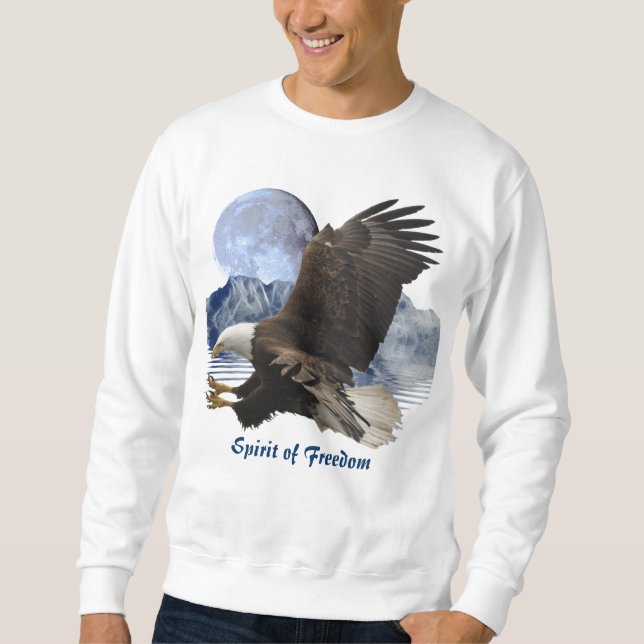 SPIRIT of FREEDOM Bald Eagle Wildlife Shirt (Front)