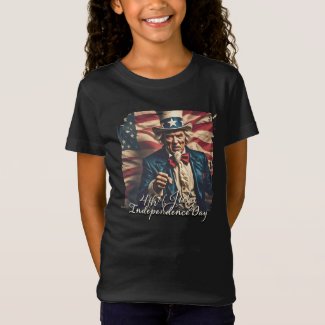 Spirit of Freedom in Red, White and Blue T-Shirt