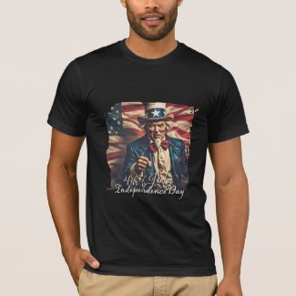 Spirit of Freedom in Red, White and Blue T-Shirt