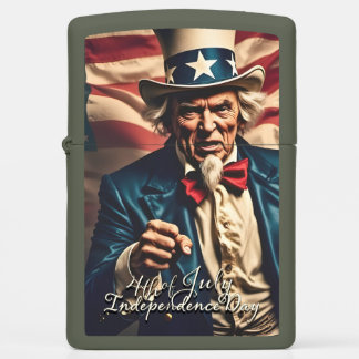 Spirit of Freedom in Red, White and Blue Zippo Lighter