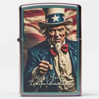 Spirit of Freedom in Red, White and Blue Zippo Lighter