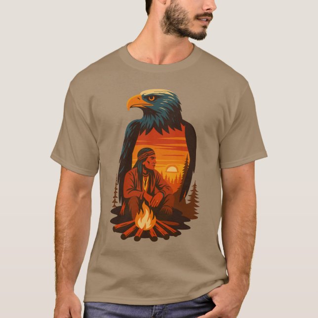 Spirit of Freedom: The American Eagle T-Shirt (Front)