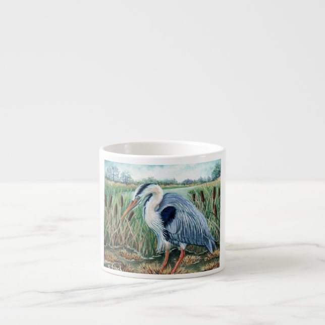 Spirit of Heron Espresso Cup (Front)