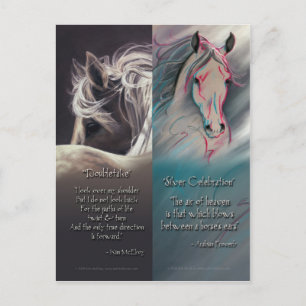 Spirit of Horse Bookmarks Postcard