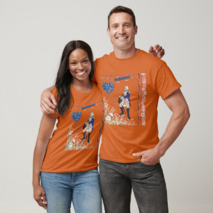 Spirit of Independence Glow Texas orange T-Shirt