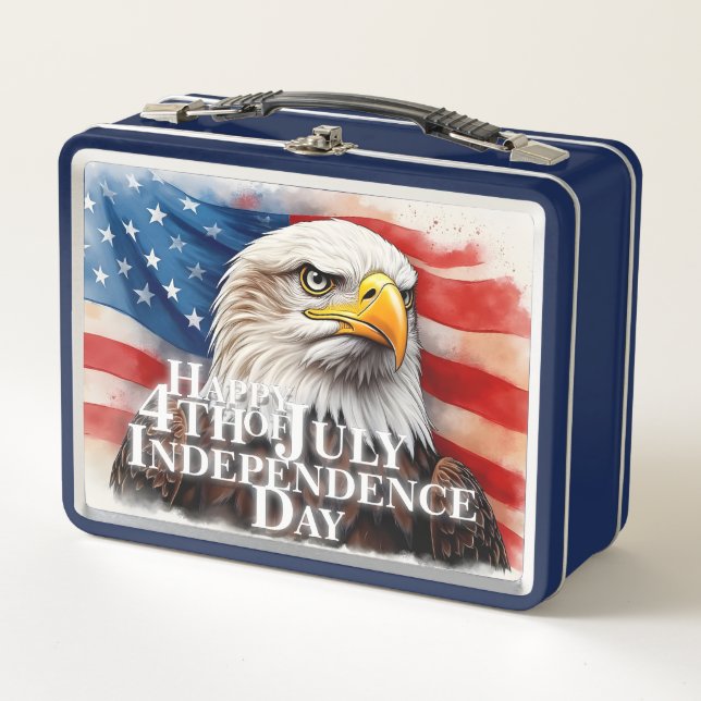 Spirit of Independence Metal Lunch Box (Front)