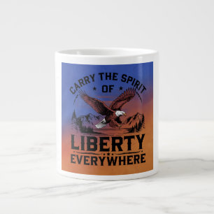 Spirit of Liberty Giant Coffee Mug