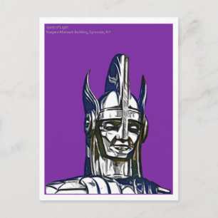 Spirit of Light, Niagara Mohawk Building, Syracuse Postcard