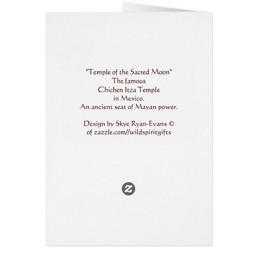 Spirit of Mexico & Peru, Mayan Incan Design (Back)