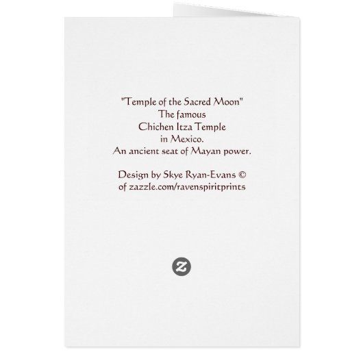 Spirit of Mexico & Peru, Mayan Incan Design (Back)