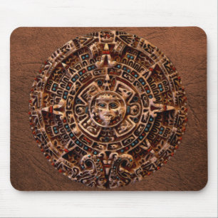 Spirit of Mexico & Peru, Mayan Incan Design Mouse Pad