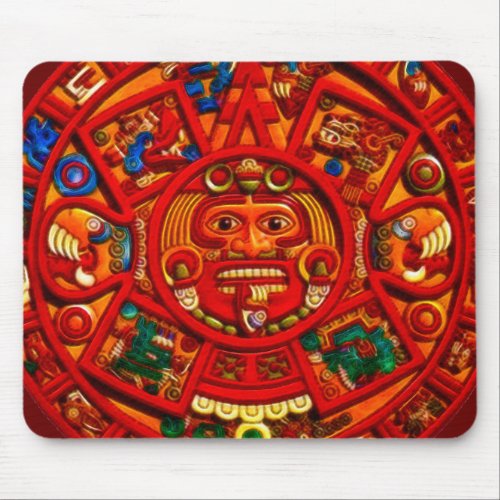 Spirit of Mexico  Peru Mayan Incan Design Mouse Pad