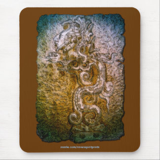 Spirit of Mexico & Peru, Mayan Incan Design Mouse Pad