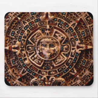 Spirit of Mexico & Peru, Mayan Incan Design Mouse Pad