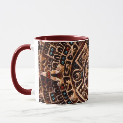 Spirit of Mexico  Peru Mayan Incan Design Mug