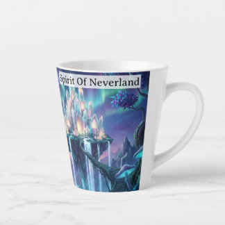 Spirit Of Neverland Never Grow Up Personalized Latte Mug