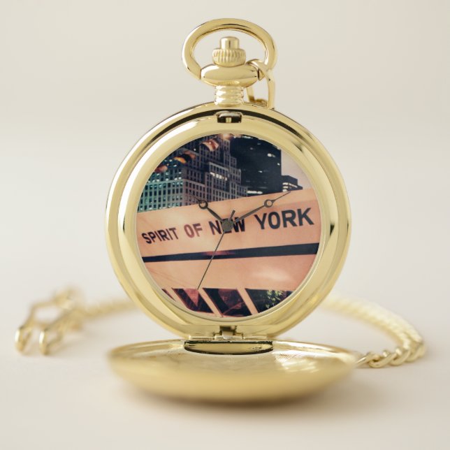 Spirit of New York Pocket Watch  (Inside)