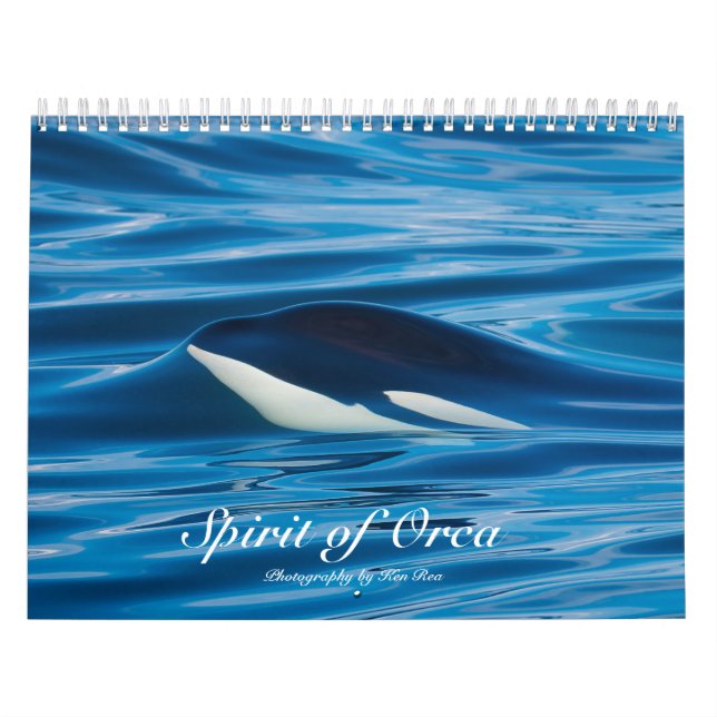Spirit of Orca Killer Whales Calendar (Cover)