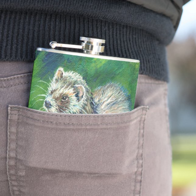 Spirit of Polecat Flask (In Situ)