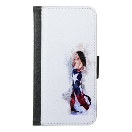 Spirit of Puerto Rico Wallet Phone Case For Samsung Galaxy S6