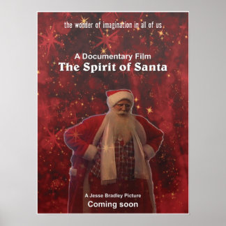 Spirit of Santa Movie Poster 18 by 24 copy