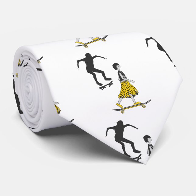 Spirit of skaeboarding neck tie (Rolled)